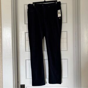 NWT Gloria Vanderbilt Women's Blue Corduroy Stretch Pants